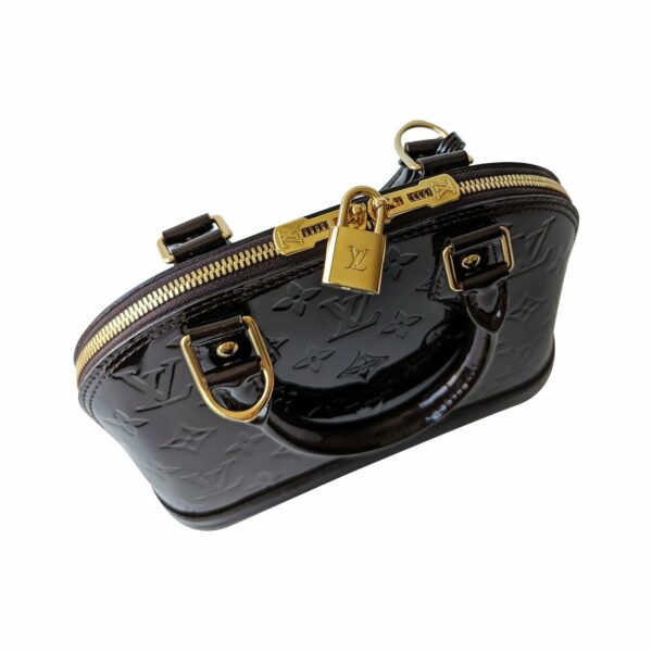 LV Monogram Vernis Alma BB - Image 8