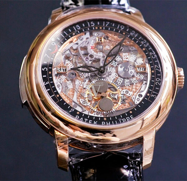 Patek Philippe Grand Complications Perpetual Calendar Day Month Rose Gold 5303R-001