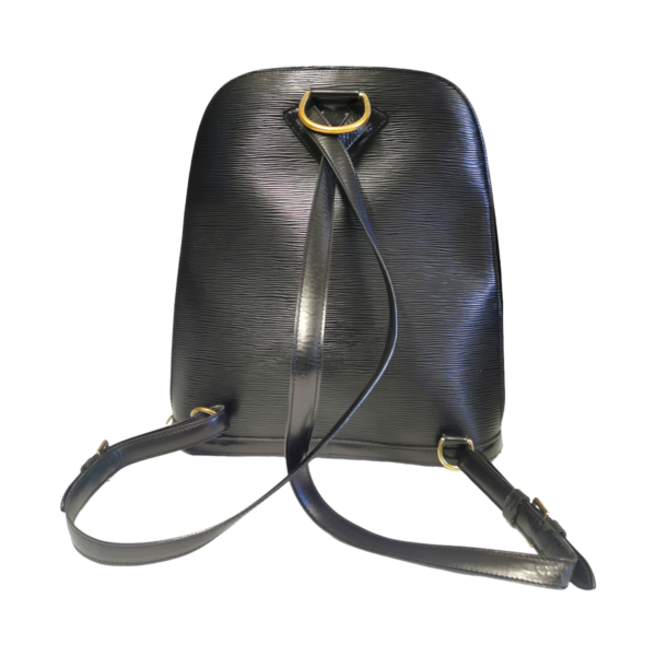 LV Gobelin Backpack Black Epi Gold - Image 2