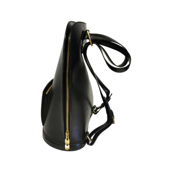 LV Gobelin Backpack Black Epi Gold - Image 4