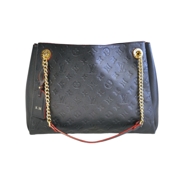 LV Surene MM Marine Rouge Monogram Empreinte - Image 12