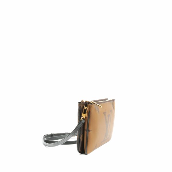 LV Small Reversible Double Zip Pochette Crossbody - Image 2