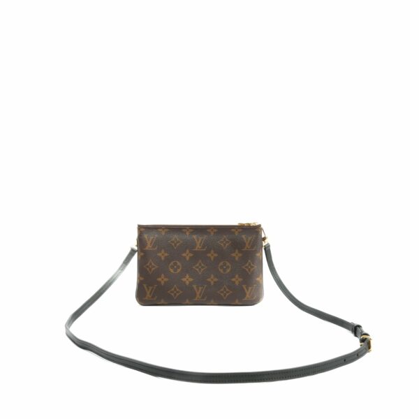 LV Small Reversible Double Zip Pochette Crossbody - Image 4