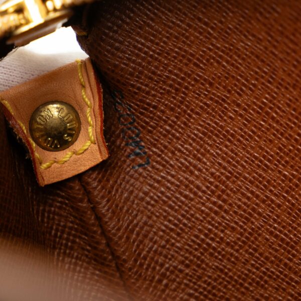 Brown LV Monogram Drouot Crossbody Bag - Image 7