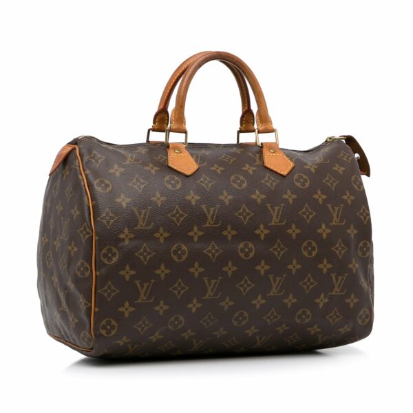 LV Speedy 35 Monogram Canvas - Image 2