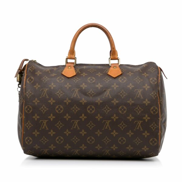 LV Speedy 35 Monogram Canvas - Image 4