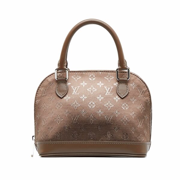 LV Alma Mini Brown Monogram Satin