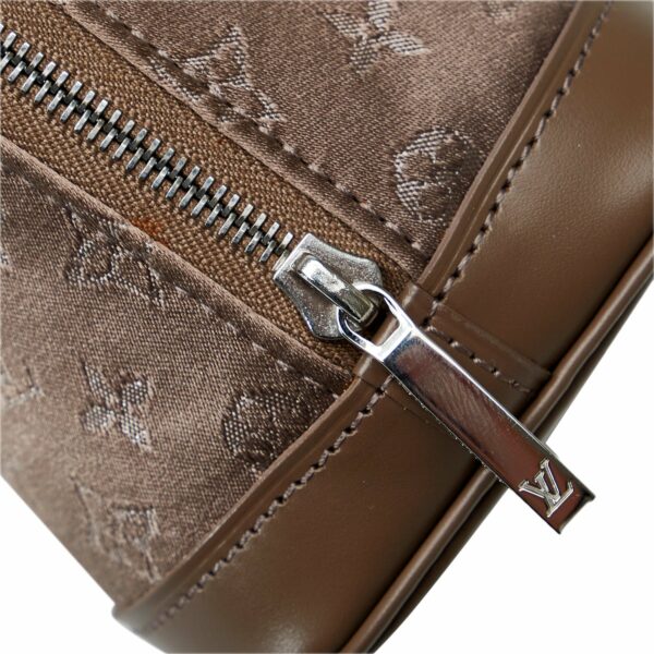 LV Alma Mini Brown Monogram Satin - Image 8