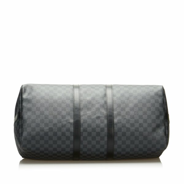 LV Keepall Bandoulière 55 Damier Graphite Canvas - Image 4