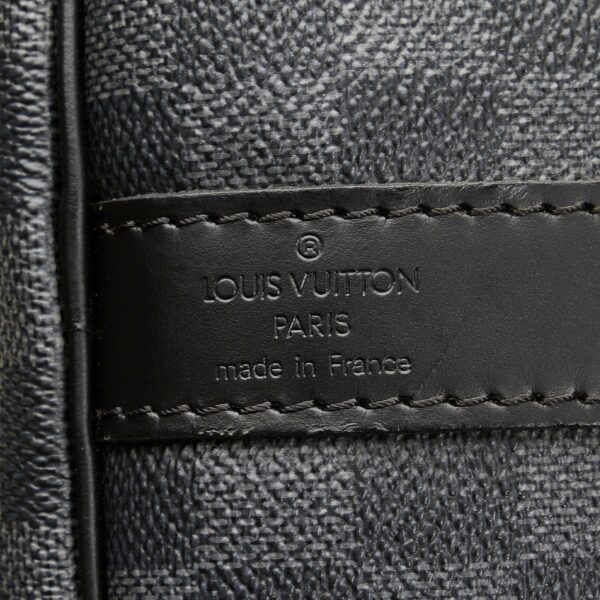 LV Keepall Bandoulière 55 Damier Graphite Canvas - Image 7