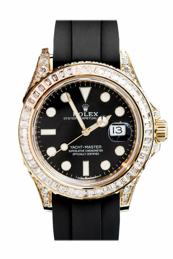 Yacht-Master 42 Baguette Diamond Bezel Men's Watch 226668TBR 226668TBR-0002