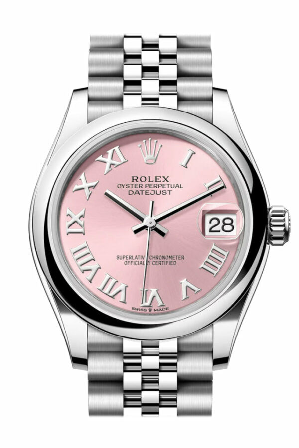 Datejust 31 Pink Roman Dial Jubilee Ladies Watch 278240 278240-0014