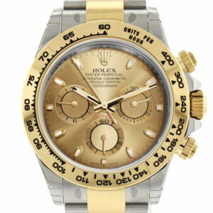 Cosmograph Daytona Champagne Dial Stainless Steel And Gold Mens Watch 116503