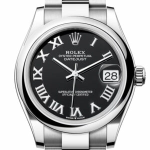 Fresh of  Datejust 31 Black Roman  Dial Oyster Ladies Watch 278240 278240-0001