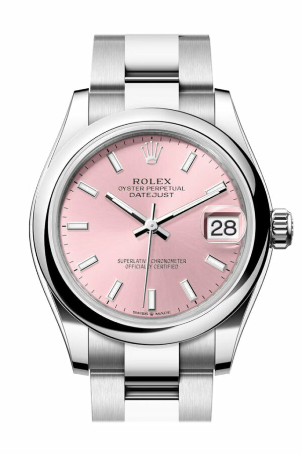 Datejust 31 Pink Dial Oyster Ladies Watch 278240 278240-0007