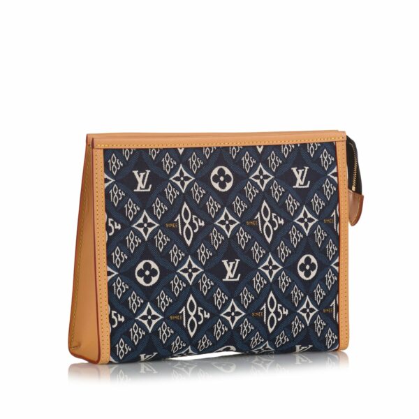 LV Toiletry Pouch 26 Blue Since 1854 Canvas - Image 2