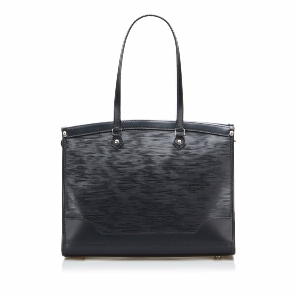 Black LV Epi Madeleine GM Tote Bag - Image 2