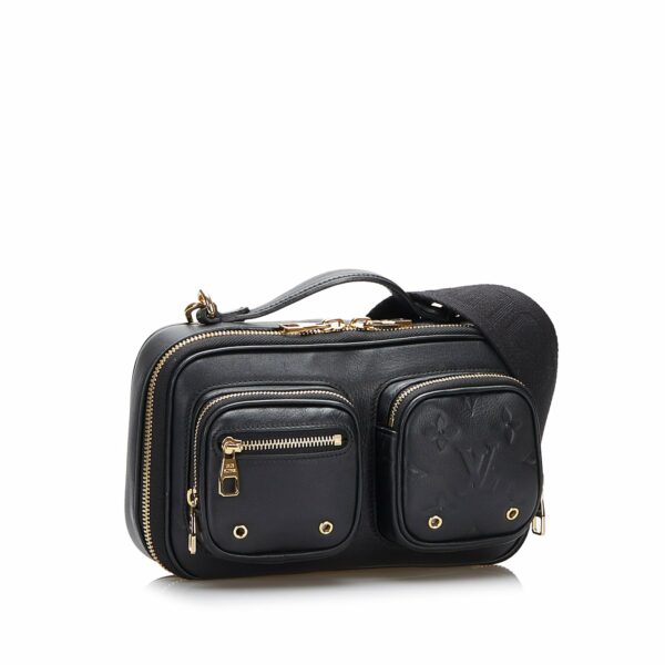 LV Utility Bag Black Monogram Empreinte - Image 2