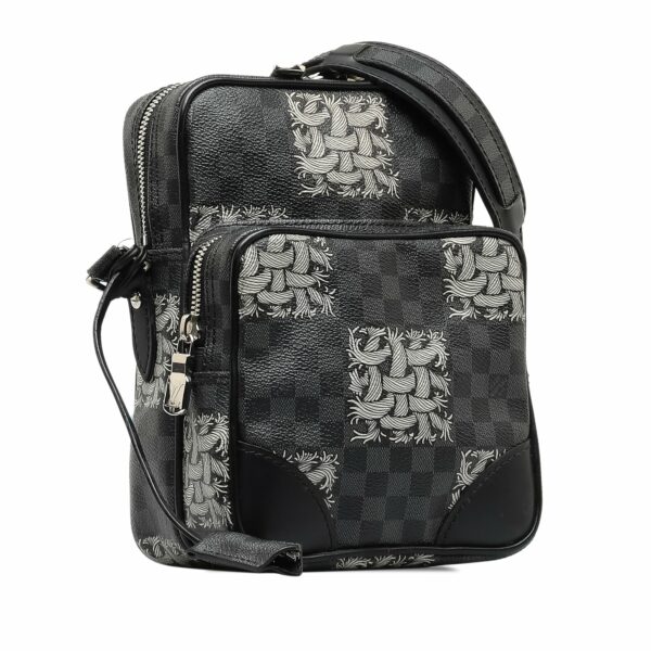 Black LV x Christopher Nemeth Damier Graphite Amazone Crossbody Bag - Image 2