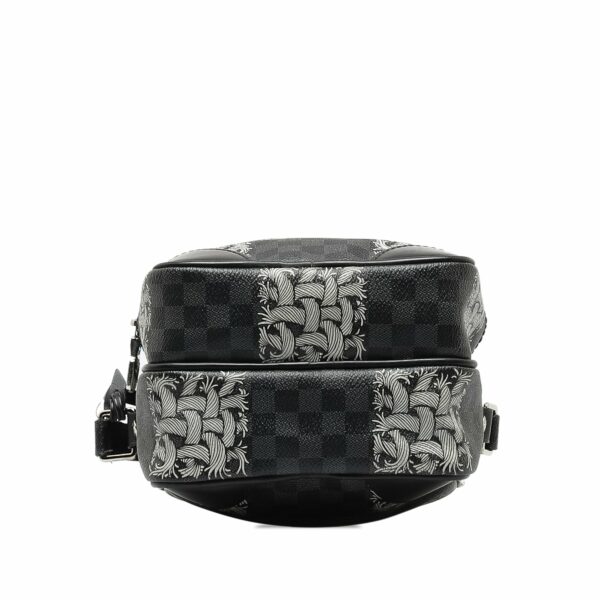 Black LV x Christopher Nemeth Damier Graphite Amazone Crossbody Bag - Image 4