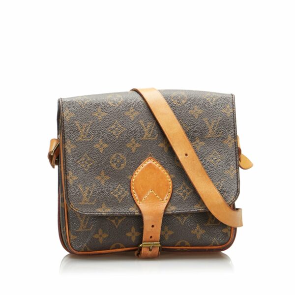 LV Cartouchière MM Monogram Canvas - Image 7