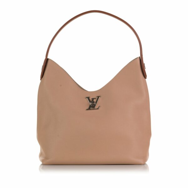 LV Lockme Hobo Brown Calfskin