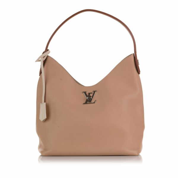 LV Lockme Hobo Brown Calfskin - Image 11