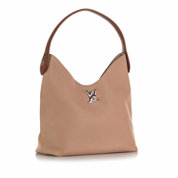 LV Lockme Hobo Brown Calfskin - Image 2