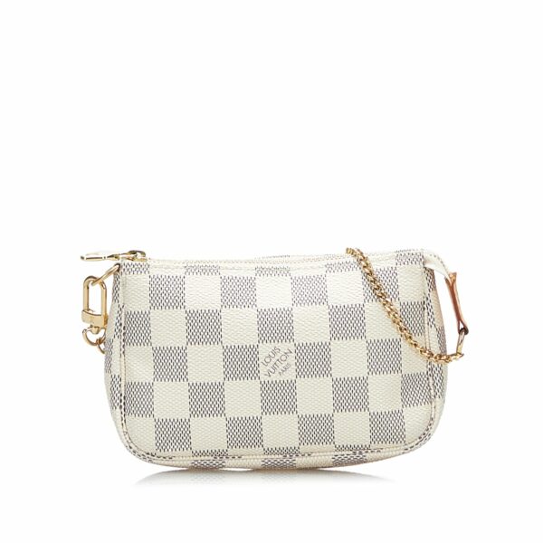 LV Pochette Accessoires Mini Damier Azur Canvas - Image 8