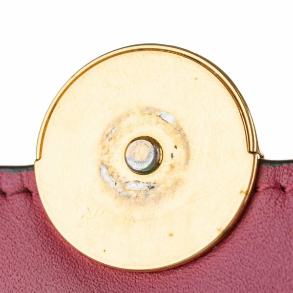 Brown LV Monogram Flore Wallet On Chain - Image 11