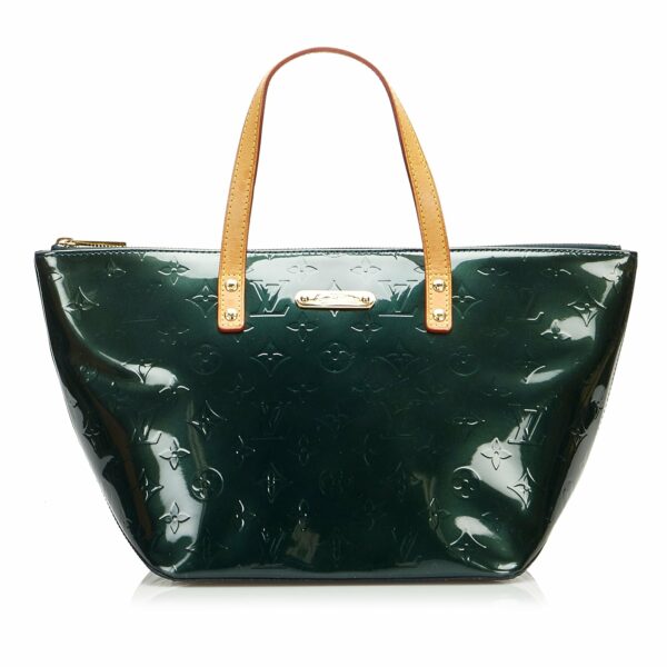 LV Bellevue PM Green Monogram Vernis - Image 8