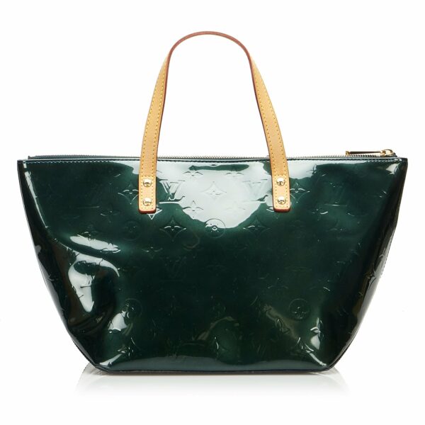 LV Bellevue PM Green Monogram Vernis - Image 2