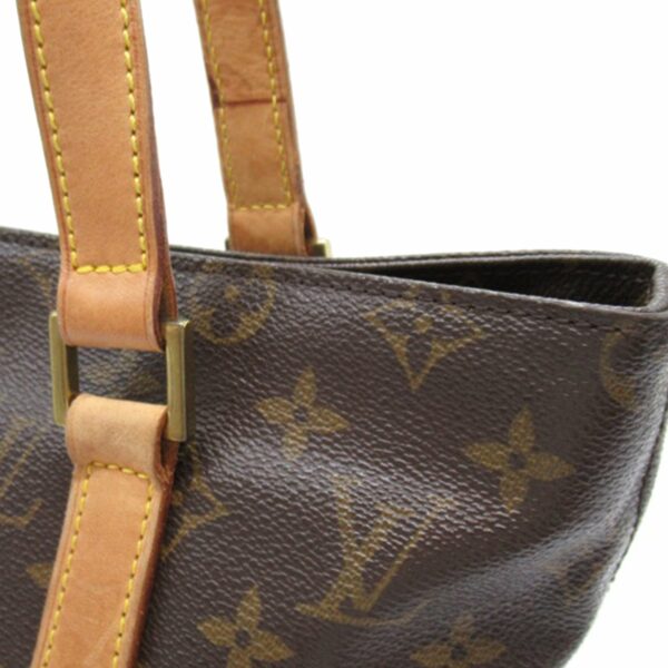 Brown LV Monogram Cabas Piano Tote Bag - Image 11