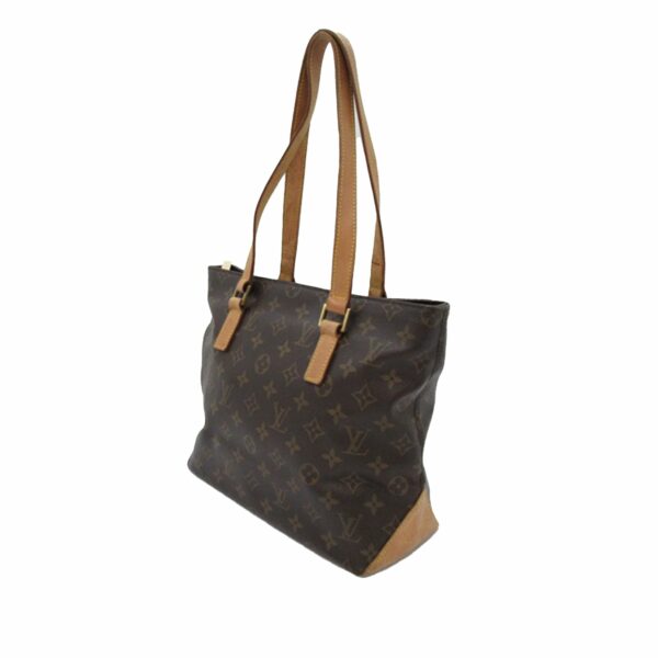 Brown LV Monogram Cabas Piano Tote Bag - Image 2