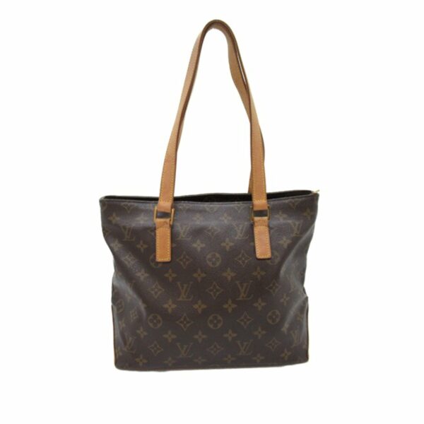 Brown LV Monogram Cabas Piano Tote Bag - Image 3