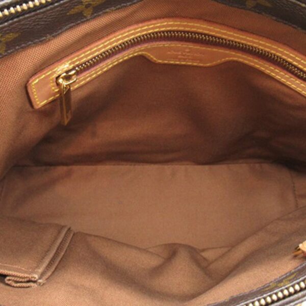 Brown LV Monogram Cabas Piano Tote Bag - Image 5