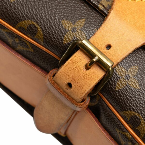 Brown LV Monogram Cartouchiere MM Crossbody Bag - Image 10