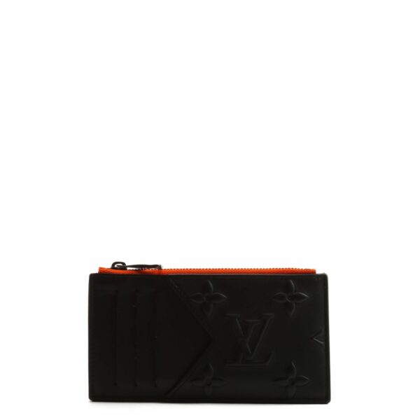 LV Coin Card Holder Black - Image 2