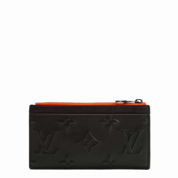 LV Coin Card Holder Black - Image 6