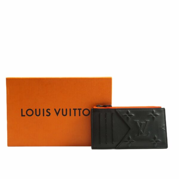 LV Coin Card Holder Black - Image 3