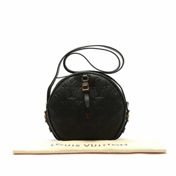 LV Empreinte Boite Chapeau Souple MM- Black - Image 4