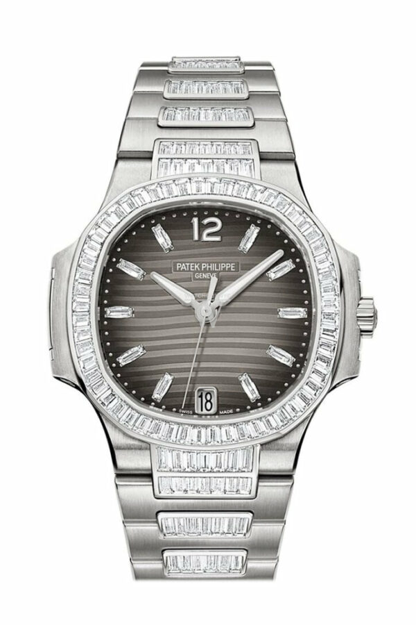 Patek Philippe Nautilus Charcoal Gray Ladies Watch 7014/1G-001