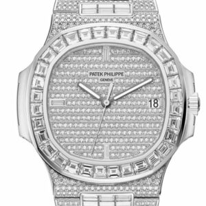 Patek Philippe Nautilus Diamonds Mens Watch 5719/10G-010