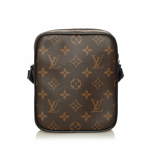 LV Christopher Wearable Wallet Monogram Macassar - Image 3