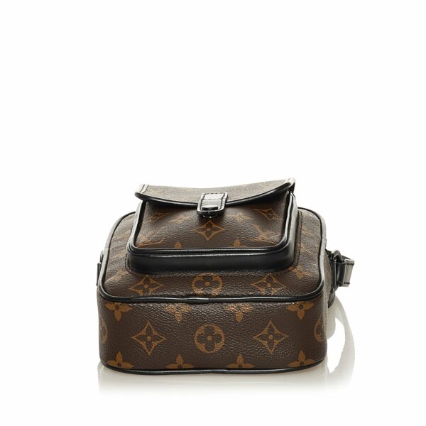 LV Christopher Wearable Wallet Monogram Macassar - Image 4