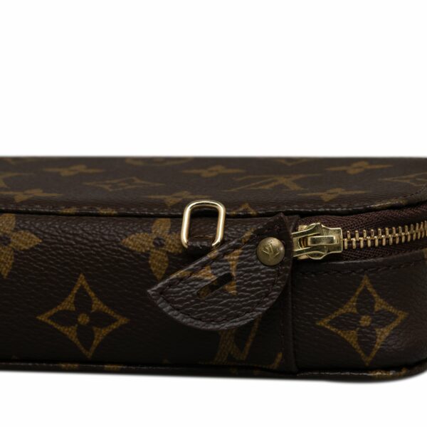 Brown LV Monogram Monte Carlo PM Jewelry Case - Image 14