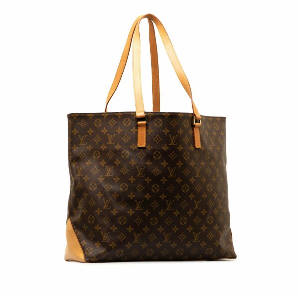 Brown LV Monogram Cabas Alto Tote Bag - Image 2