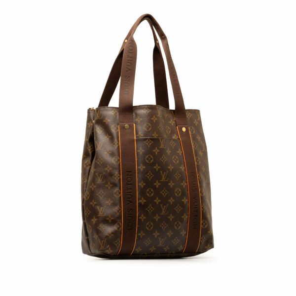 Brown LV Monogram Cabas Beaubourg Tote Bag - Image 2