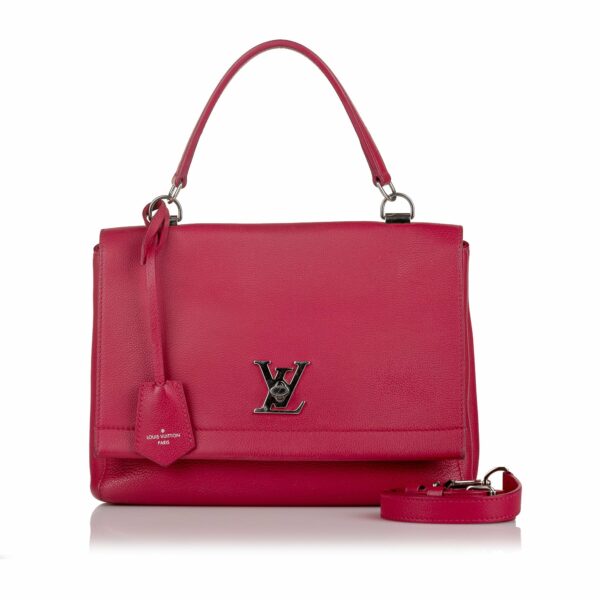 LV Lockme II Pink Calfskin - Image 8