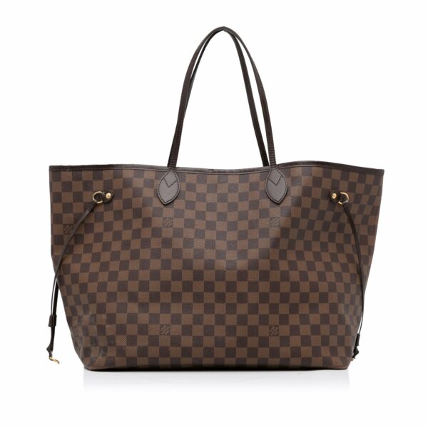 LV Neverfull GM Damier Ebene Canvas - Image 8